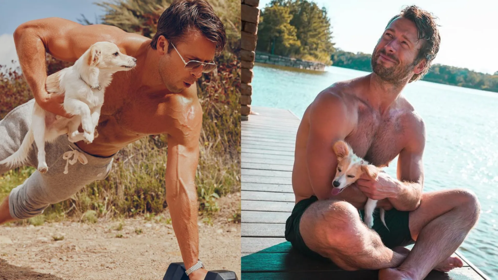glen powell Physical Appearance